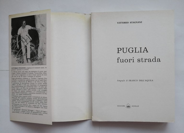 PUGLIA FUORI STRADA di Vittorio Stagnani 1976 Agielle Libro storia …