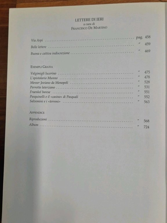 PUGLIA IERI OGGI CON LETTERE DI IERI Girone Ghinatti 2001 …