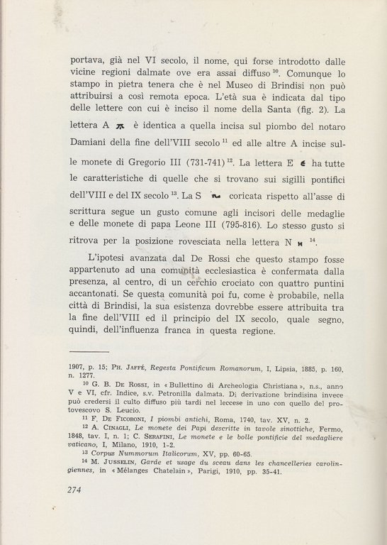 PUGLIA PALEOCRISTIANA di Quacquarelli Iurlano Testini et al 1970 Adriatica …