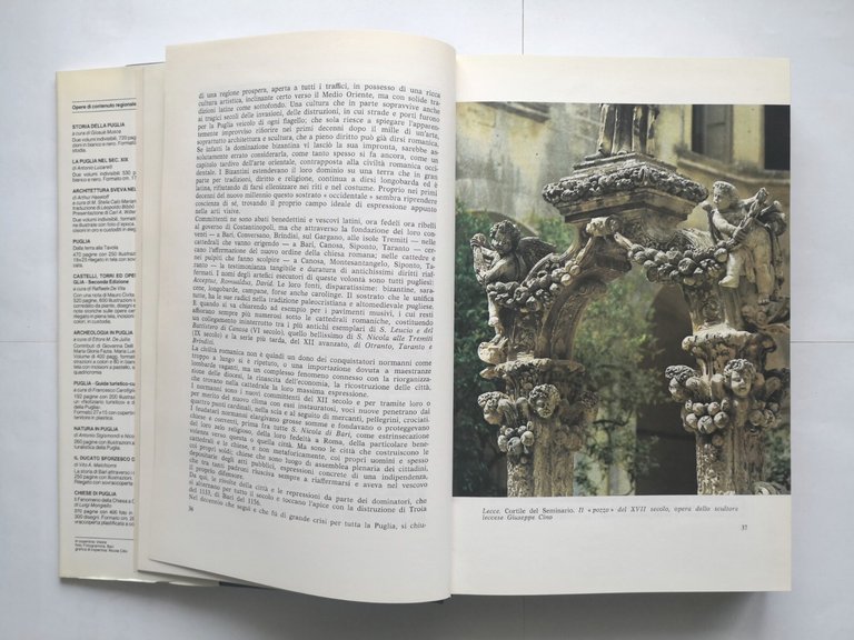 PUGLIA TURISMO STORIA ARTE FOLKLORE 1991 Mario Adda Libro locale