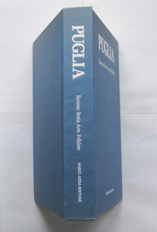 PUGLIA TURISMO STORIA ARTE FOLKLORE 1991 Mario Adda Libro locale