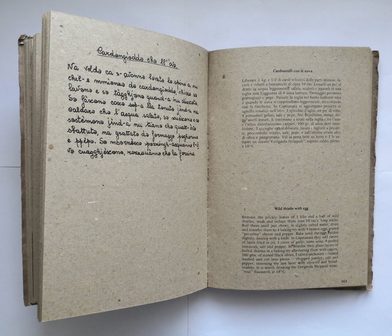 PUGLIE IN BOCCA di Luigi Sada 1985 Edikronos Libro cucina …