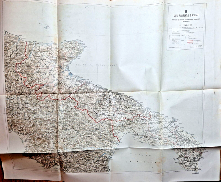 PUGLIE Relazione condizione contadini di Presutti volume 3 tomo 1 …