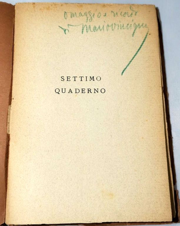 PURGATORIO di Mario Vinciguerra 1929 Palermo Autografato Edizioni Ciclope libro | Immagine Gallery 4