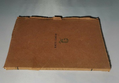 PURGATORIO di Mario Vinciguerra 1929 Palermo Edizioni Del Ciclope libro
