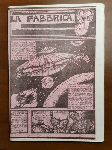 PUZZ fumetto controcultura situazionismo LA FABBRICA DELLA REPRESSIONE 1975