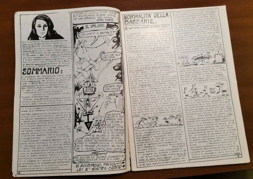 PUZZ normalità della barbarie numero unico 1976 fumetti controcultura alternativ