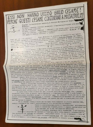 PUZZ normalità della barbarie numero unico 1976 fumetti controcultura alternativ