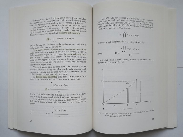 QUADERNI DI IDRONOMIA MONTANA numero 1 1982 Libro