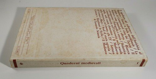 QUADERNI MEDIEVALI numero 1 giugno 1976 Dedalo RIVISTA STORIA LIBRO …