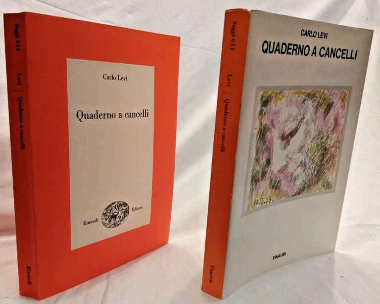 QUADERNO A CANCELLI di Carlo Levi 1979 Einaudi libro romanzo … | Immagine Gallery 4