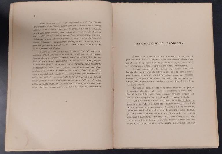 QUAND' È CHE LA VOLONTÀ È LIBERA LA MIA RISPOSTA …