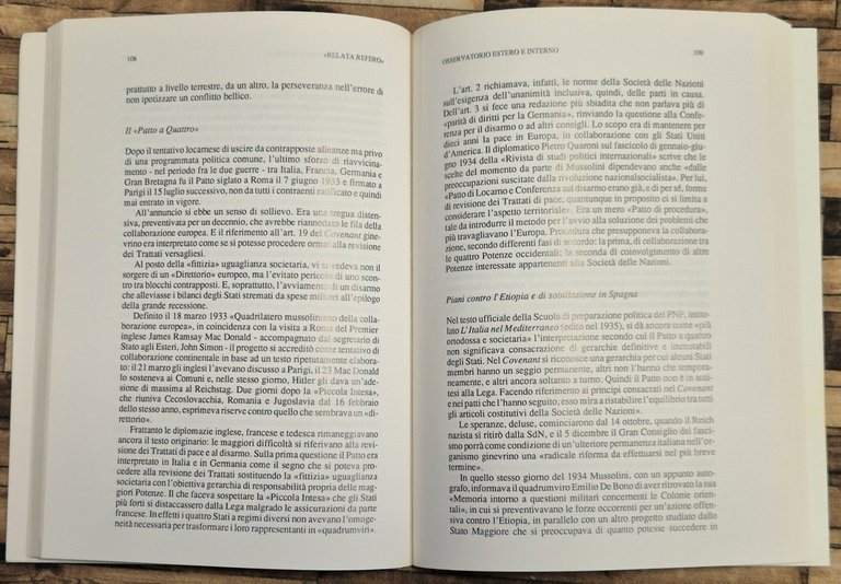 QUANDO MUSSOLINI AVEVA SEMPRE RAGIONE di Gianfranco Bianchi 1990 Vita … | Immagine Gallery 3