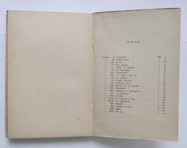 QUANDO SARAI SPOSO romanzo di Tarcisio Bortolani 1942 Editrice AVE …