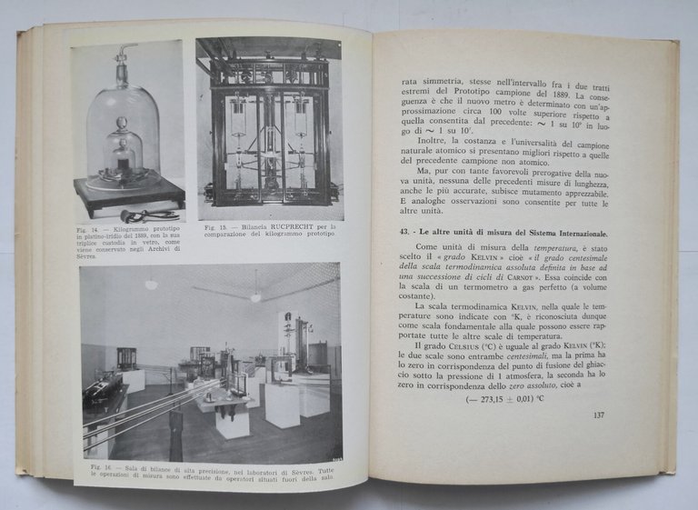QUESTIONI DI METROLOGIA NELL'INSEGNAMENTO DELLA FISICA Vitale Giuliani 1965 libr