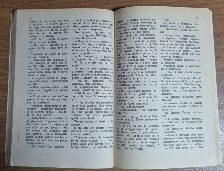 QUINTA COLONNA di Agatha Christie 1961 Mondadori Libro Giallo capolavori