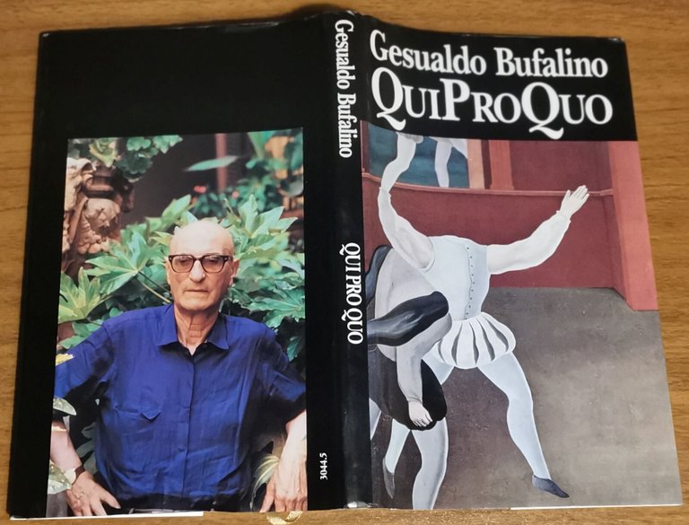 QUIPROQUO di Gesualdo Bufalino 1992 libro romanzo illustrato qui pro …