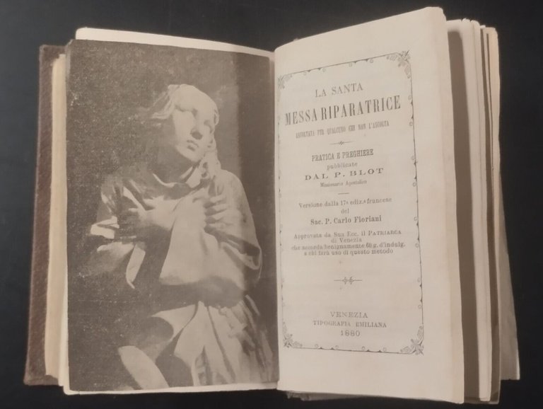 RACCOLTA DI 5 LIBRICINI PREGHIERE antichi 1875 1881 Pontificia Mareggiani …