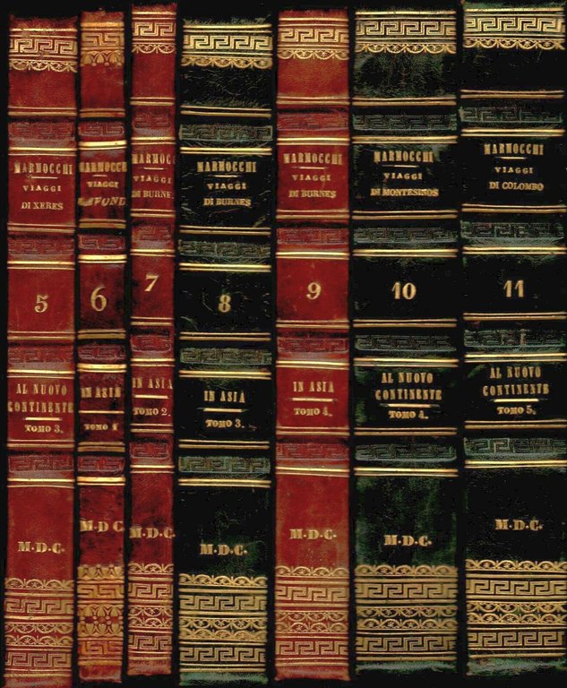 RACCOLTA DI VIAGGI DALLA SCOPERTA NUOVO CONTINENTE di Marmocchi 18 …