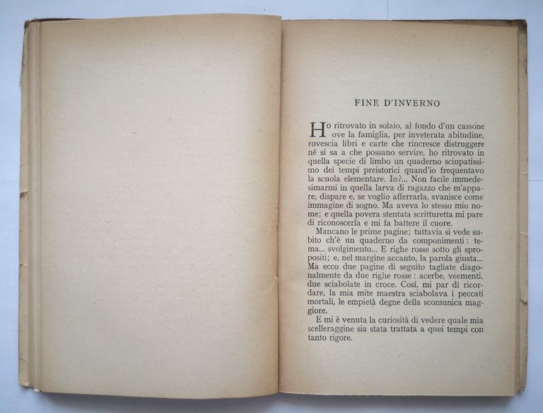 RACCONTI DEL PASSATO PROSSIMO di Francesco Chiesa 1944 Mondadori Libro …