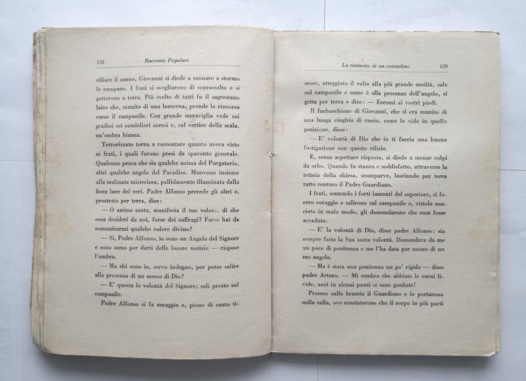 RACCONTI POPOLARI E FILOSOFIA DEL POPOLO di Domenico Giusti 1937 …