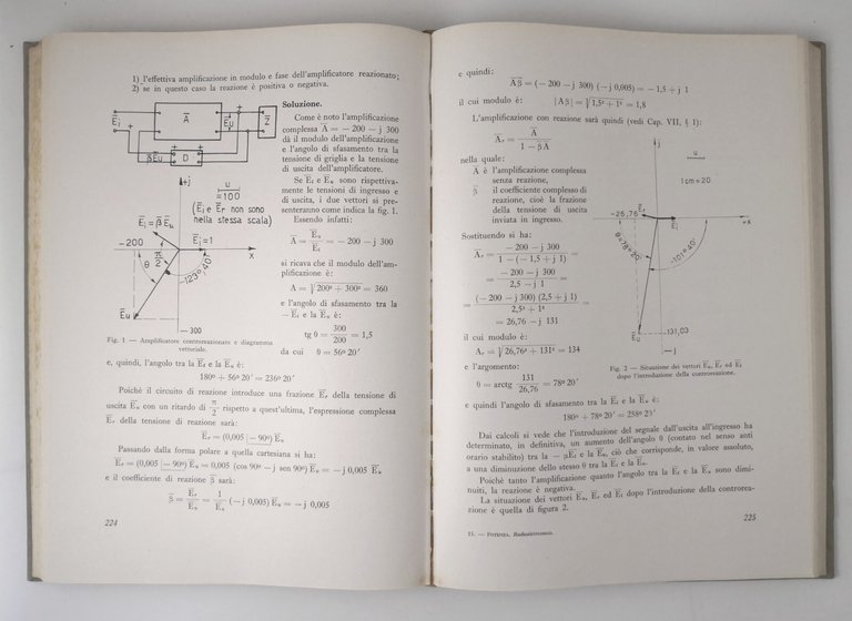 RADIOELETTRONICA Esercizi di Raffaele Potenza 1963 Paravia Libro Manuale