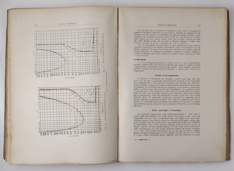 RADIOTECNICA di Ernesto Montù 3 VOLUMI 1945 Hoepli Libro manuale …