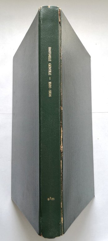 RAFFAELE GENTILE 1830 1904 a cura di Aldo Bello 1973 …
