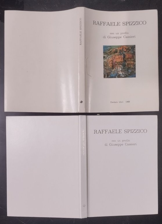 RAFFAELE SPIZZICO CON UN PROFILO DI GIUSEPPE CASSIERI 1969 Dedalo …