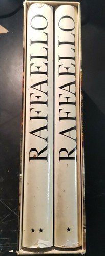 RAFFAELLO L'OPERA LE FONTI LA FORTUNA 1968 2 volumi cofanetto …