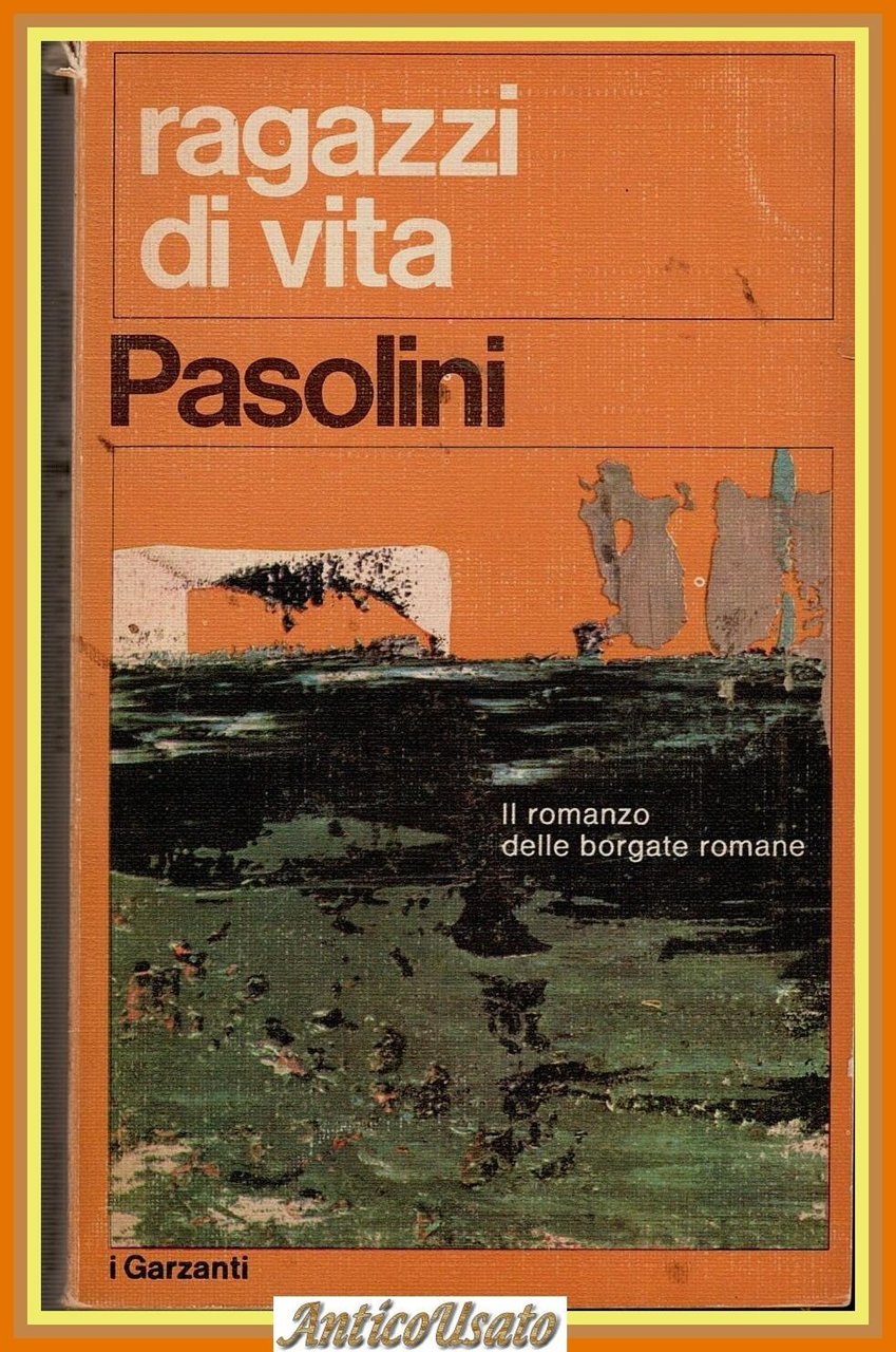 RAGAZZI DI VITA di Pier Paolo Pasolini 1971 Garzanti Libro … | Immagine principale