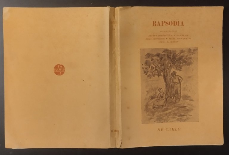 RAPSODIA 6 RACCONTI DI DOEBLIN LAWRENCE STEINBEK TIMMERMANS LAGERLOF 1946 …