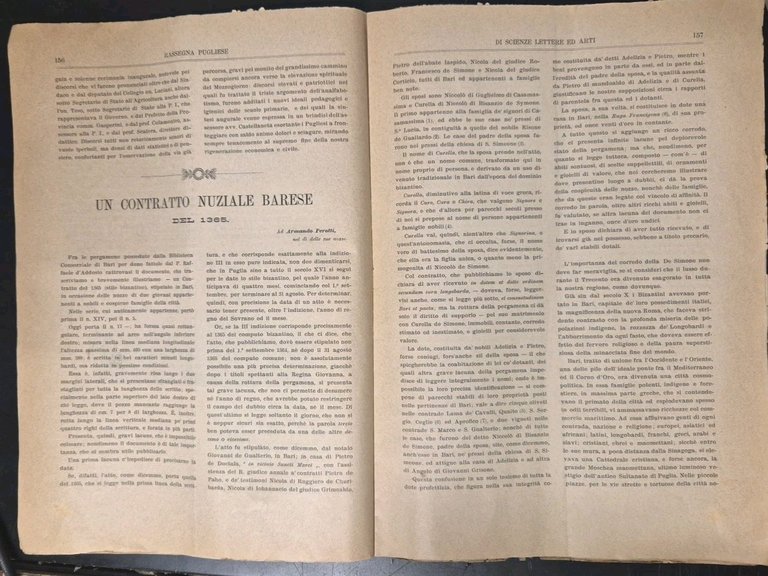 RASSEGNA PUGLIESE di Scienze Lettere e Arti APRILE 1911 Grotte …