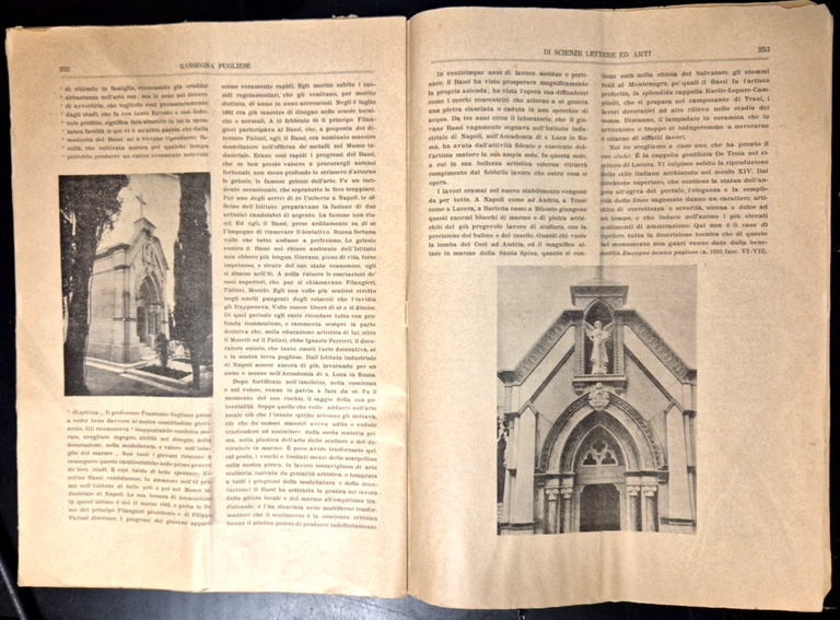 RASSEGNA PUGLIESE di Scienze Lettere e Arti GIUGNO 1911 terra …