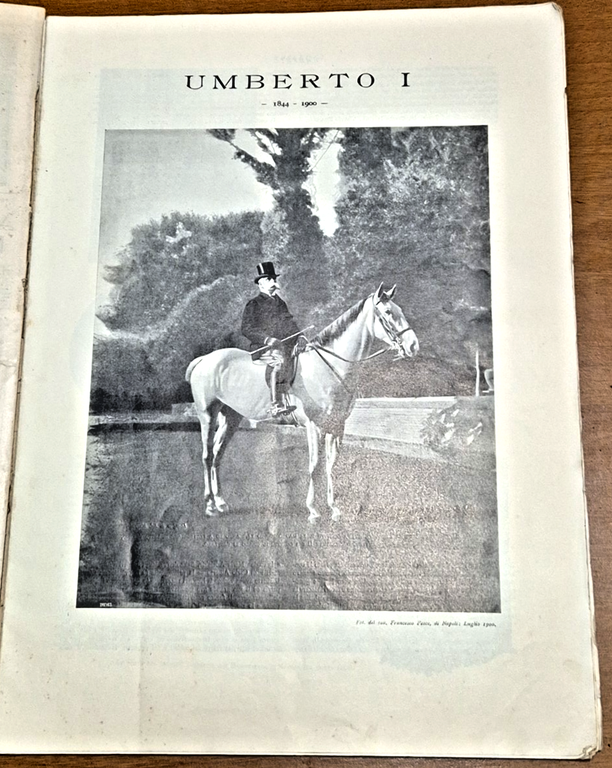 RE UMBERTO I in Memoria L'illustrazione Italiana Natale e capodanno …