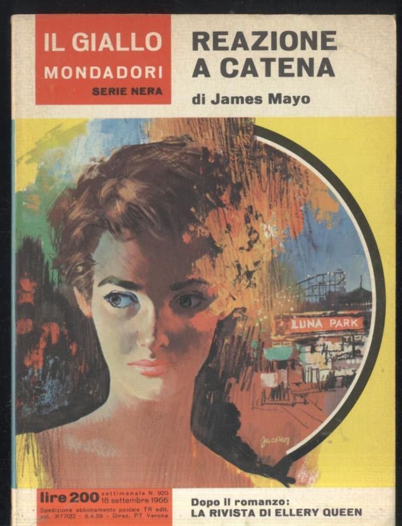 REAZIONE A CATENA di James Mayo n. 920 Il giallo …