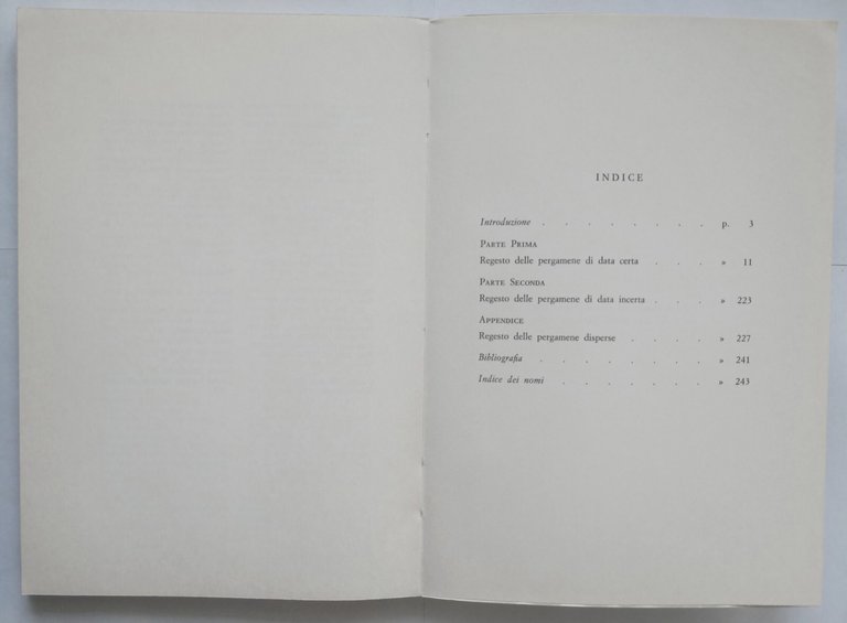 REGESTO DELLE PERGAMENE DEL CAPITOLO METROPOLITANO di Luigi Scarano 1983 …