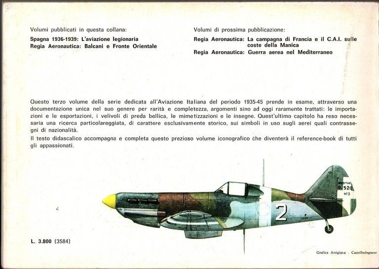 REGIA AERONAUTICA COLORI E INSEGNE 1935 1943 di Emiliani Ghergo …