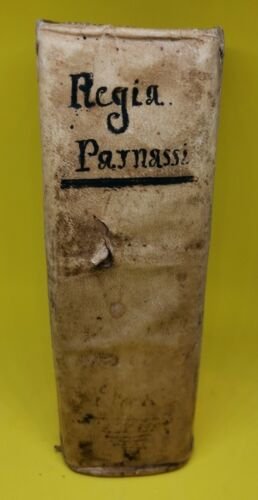REGIA PARNASSI SEU PALATIUM MUSARUM 1746 Remondini dizionario Libro antico