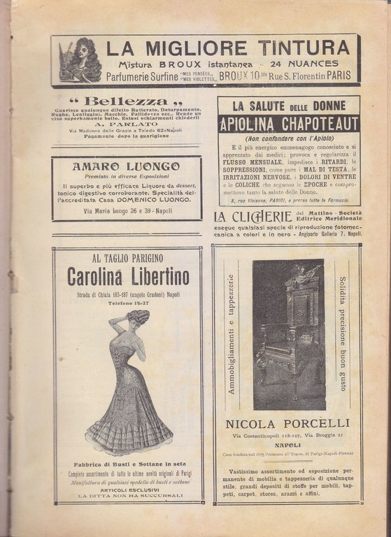 REGINA rivista per le signore e le signorine 1908 febbraio …