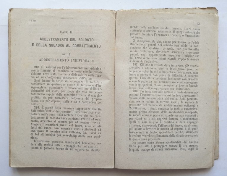 REGOLAMENTO DI ESERCIZI PER LA FANTERIA Numero 17 1914 Voghera …