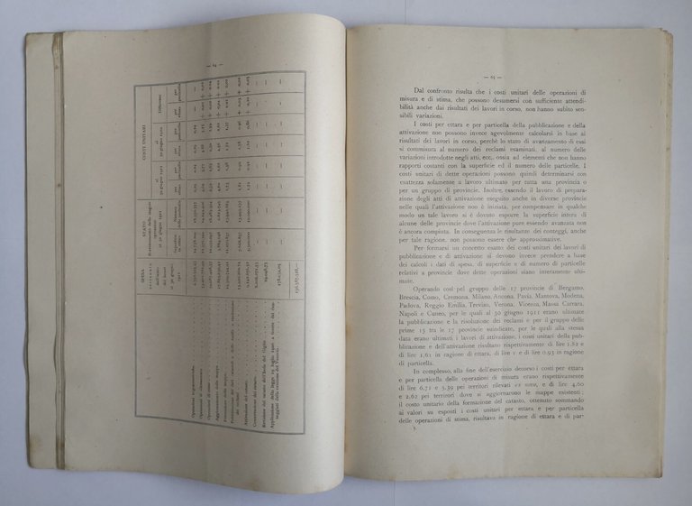 RELAZIONE GENERALE SULLA AMMINISTRAZIONE DELLE FINANZE 1912 libro Camera Deputat