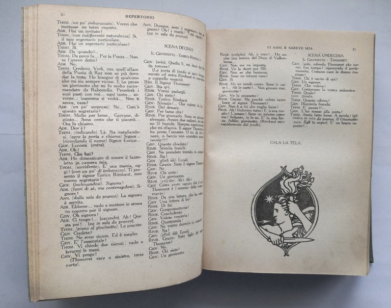 REPERTORIO anno 1 primi 12 numeri rivista di commedie straniere …