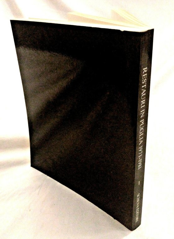 RESTAURI IN PUGLIA 1971 1981 Schena editore 1983 libro storia …