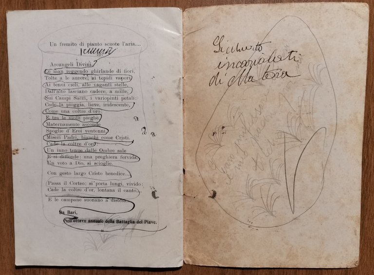 RESURREZIONE ITALICA di Gino Leante battaglia del Piave 1926 Libro …