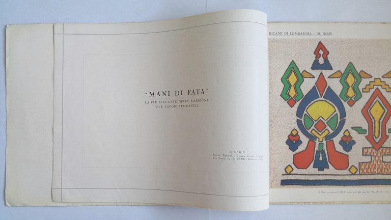 RICAMI DI LOMBARDIA 3 serie Edizioni Mani di Fata rivista …
