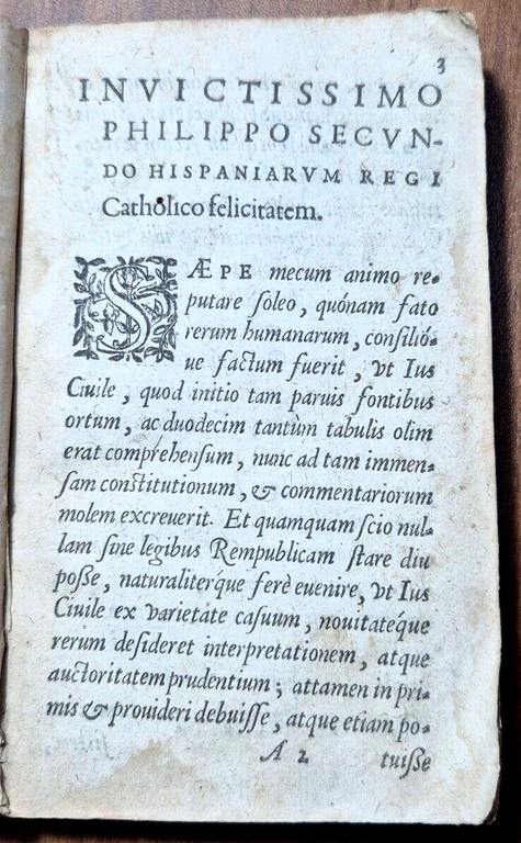 RICARDI VITI ad leges decemvirorum in duodecim tabulis 1598 Libro …