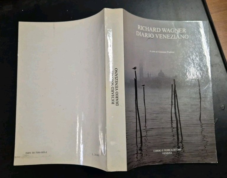 RICHARD WAGNER DIARIO VENEZIANO lettere a Matilde Wesendonck 1983 Corbo …