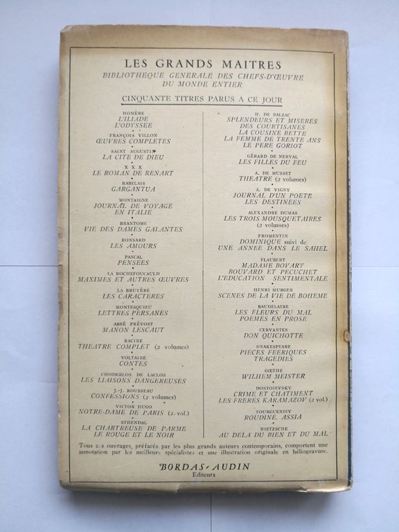 RIDEAU BAISSE di Gaston Baty 1949 Bordas libro in francese …