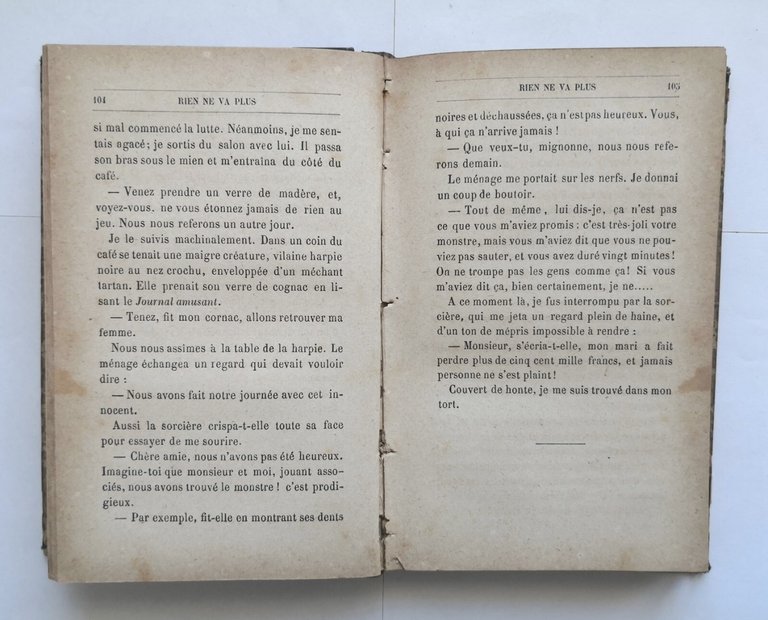 RIEN NE VA PLUS di Carle Des Perrieres 1875 Librairie …